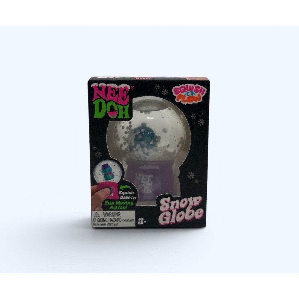 Purple Snow Globe Squishy Toy